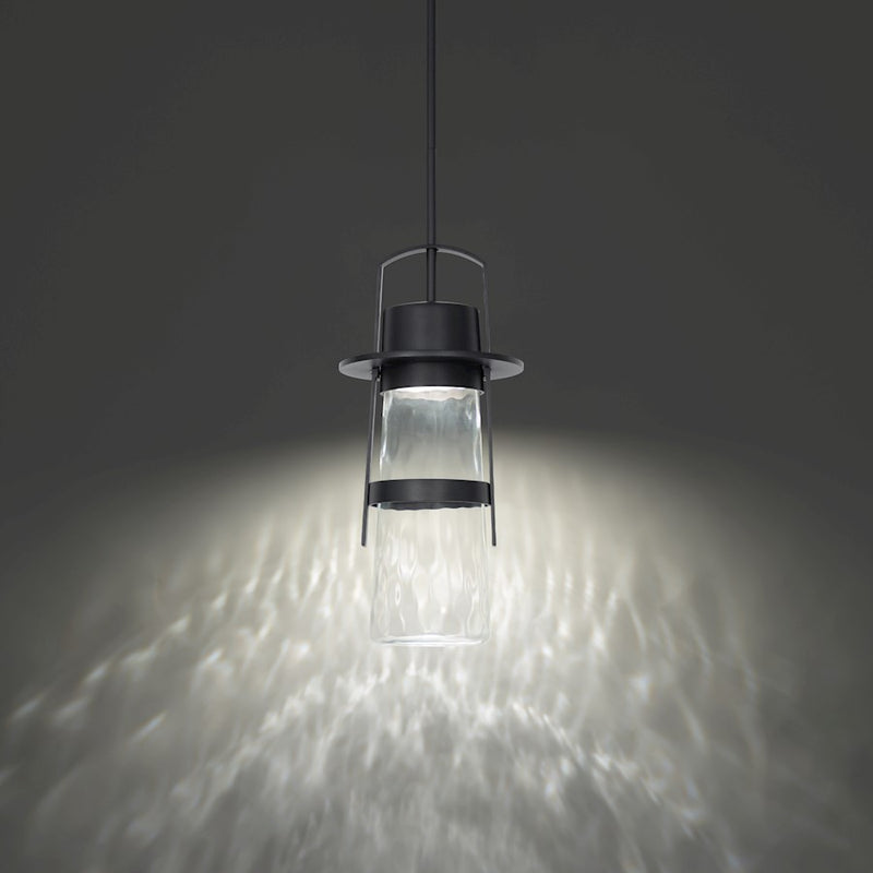Modern Forms Balthus 1Lt 15" LED 1Lt Pendant/3000K, Black