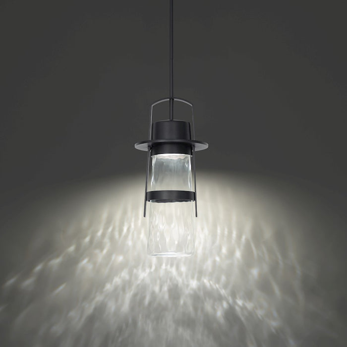 Modern Forms Balthus 1Lt 15" LED 1Lt Pendant/3000K, Black