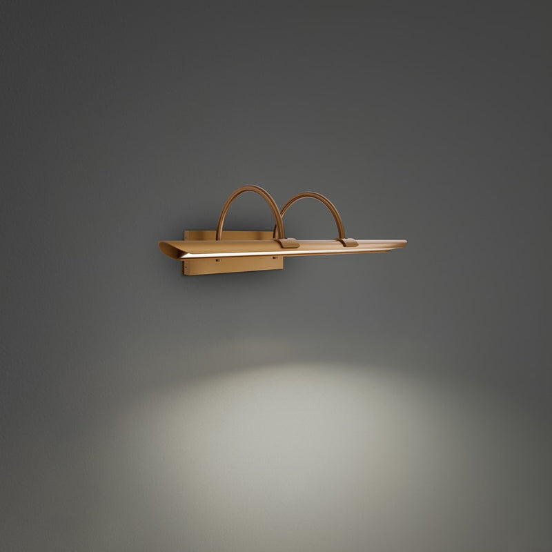 Modern Forms Ansel 1Lt 18" LED Picture Light, 2700K, Aged Brass