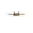 Modern Forms Ansel 1Lt 18" LED Picture Light, 3000K, Aged Brass