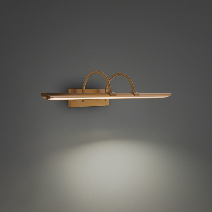 Modern Forms Ansel 1Lt 24" LED Picture Light, 3000K, Aged Brass