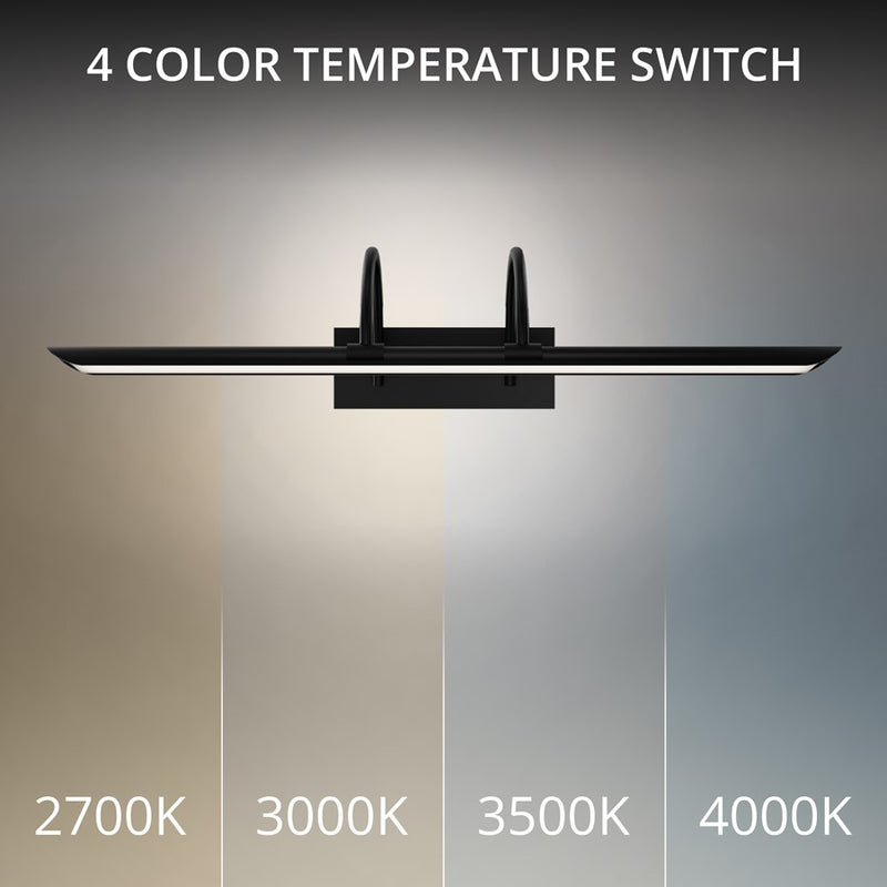 Modern Forms Ansel 1Lt 24" LED Picture Light, 4000K, Black
