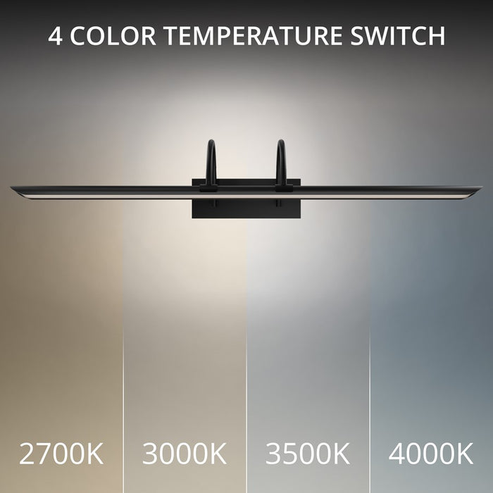 Modern Forms Ansel 1Lt 30" LED Picture Light, 3500K, Black