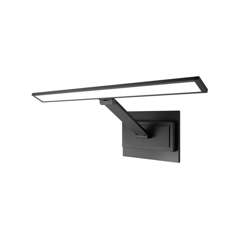 Modern Forms Diver 1Lt 18" LED Picture Light/2700K, Black - PL-38518-27-BK