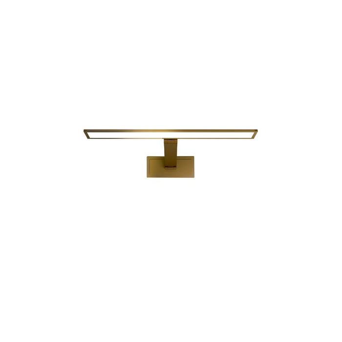 Modern Forms Diver 1Lt 18" LED Picture Light, 3500K, Aged Brass