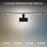 Modern Forms Diver 1Lt 24" LED Picture Light, 2700K, Black