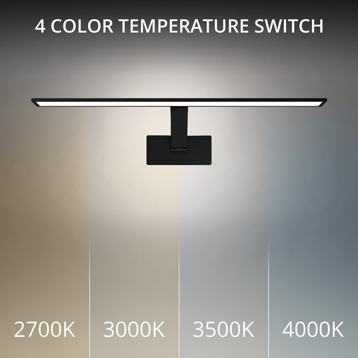 Modern Forms Diver 1Lt 24" LED Picture Light, 2700K, Black