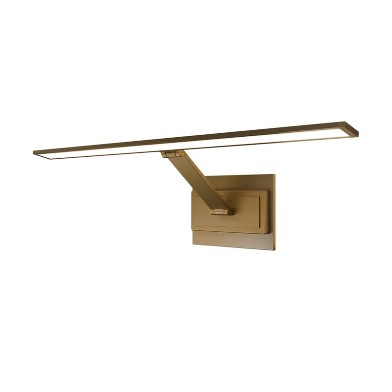 Modern Forms Diver 1Lt 24" LED Picture Light/3000K, Aged Brass - PL-38524-30-AB