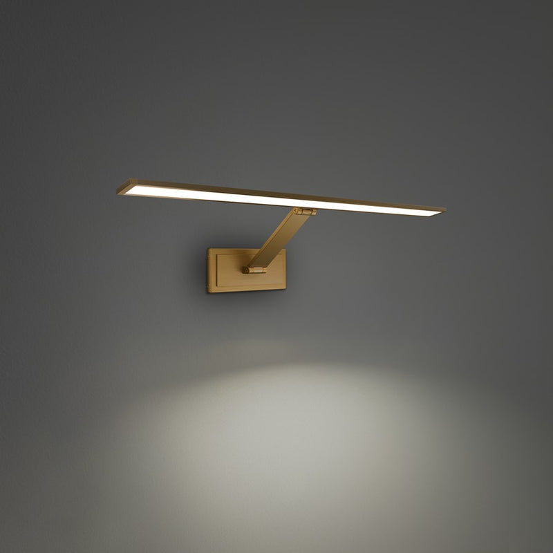 Modern Forms Diver 1Lt 24" LED Picture Light, 3000K, Aged Brass