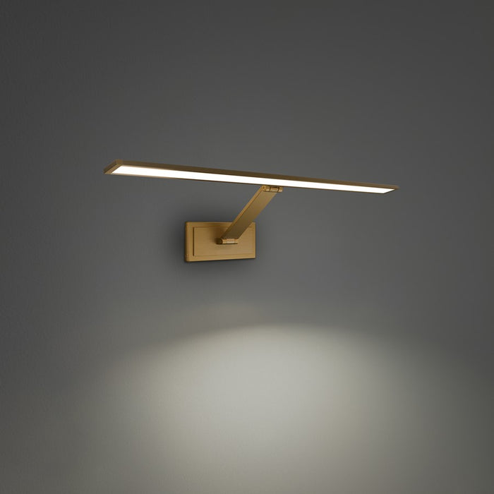 Modern Forms Diver 1Lt 24" LED Picture Light, 3000K, Aged Brass