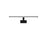 Modern Forms Diver 1Lt 24" LED Picture Light, 4000K, Black