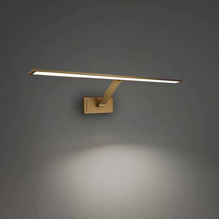 Modern Forms Diver 1Lt 30" LED Picture Light, 2700K, Aged Brass