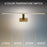 Modern Forms Diver 1Lt 30" LED Picture Light, 2700K, Aged Brass
