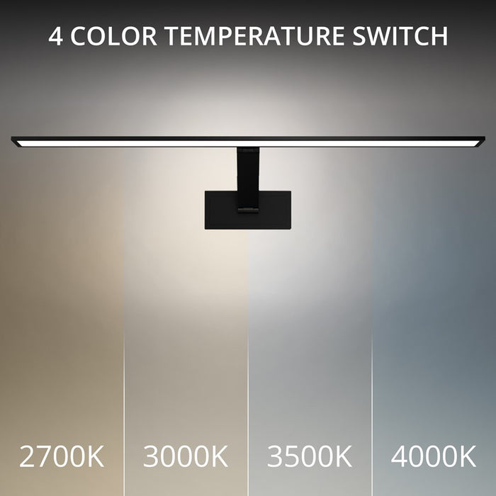 Modern Forms Diver 1Lt 30" LED Picture Light, 3000K, Black
