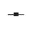 Modern Forms Inlet 1Lt 18" LED Picture Light, 3500K, Black
