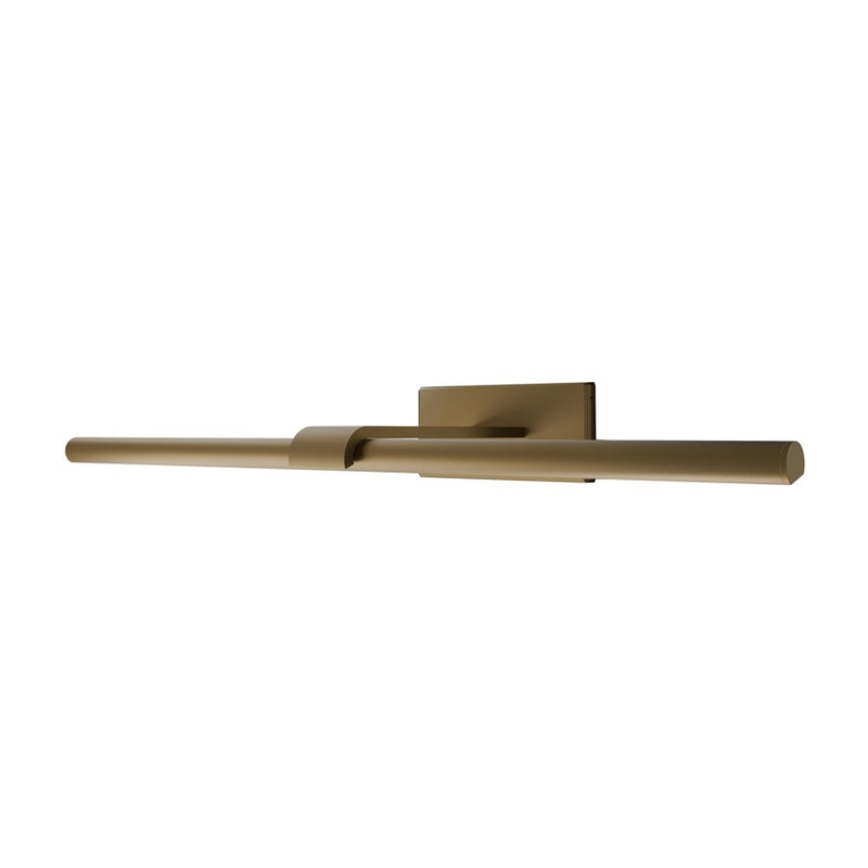 Modern Forms Inlet 1Lt 24" LED Picture Light/2700K, Aged Brass - PL-48524-27-AB