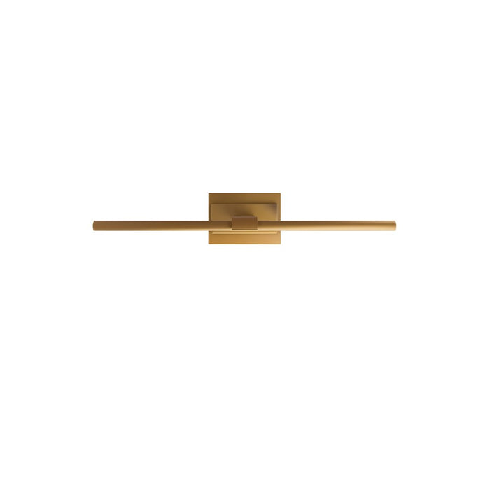 Modern Forms Inlet 1Lt 24" LED Picture Light, 3000K, Aged Brass