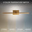 Modern Forms Inlet 1Lt 24" LED Picture Light, 4000K, Aged Brass