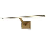 Modern Forms Inlet 1Lt 30" LED Picture Light/2700K, Aged Brass - PL-48530-27-AB