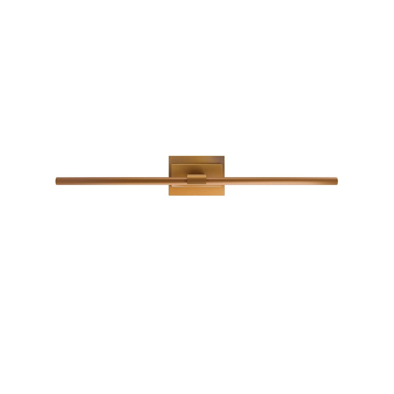 Modern Forms Inlet 1Lt 30" LED Picture Light, 2700K, Aged Brass