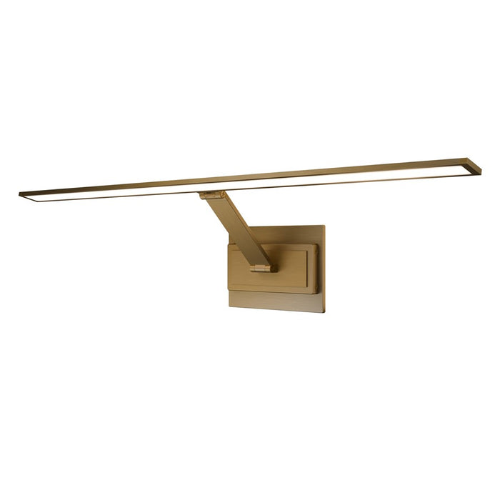 Modern Forms Inlet 1Lt 30" LED Picture Light/3500K, Aged Brass - PL-48530-35-AB