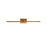 Modern Forms Inlet 1Lt 30" LED Picture Light, 4000K, Aged Brass