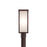 Modern Forms Ledge 16.8" LED Outdoor Post Light, 2700K, Bronze/White