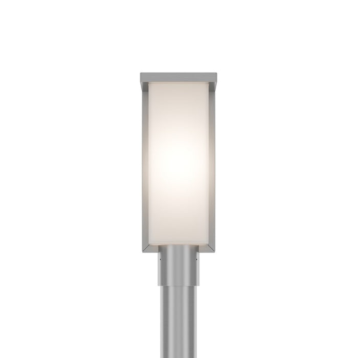 Modern Forms Ledge 16.8" LED Outdoor Post Light, 3000K, Aluminum/White