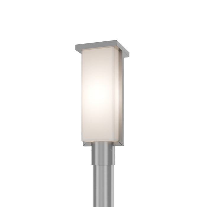 Modern Forms Ledge 16.8" LED Outdoor Post Light, 3000K, Aluminum/White