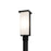 Modern Forms Ledge 16.8" LED Outdoor Post Light, 3000K, Black/White