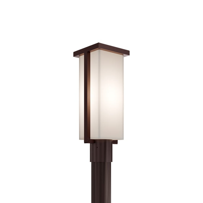 Modern Forms Ledge 16.8" LED Outdoor Post Light/3000K, BZ/WH - PM-W1417-30-BZ