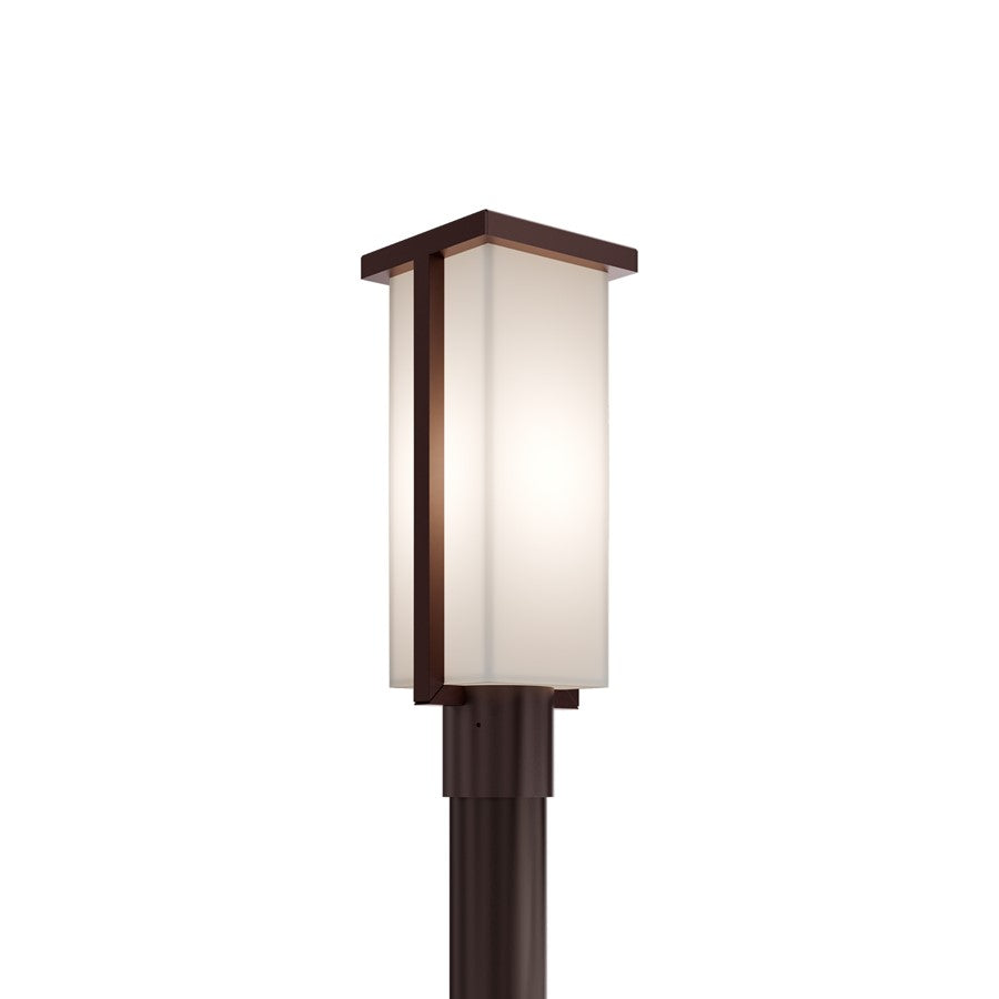 Modern Forms Ledge 16.8" LED Outdoor Post Light/3000K, BZ/WH - PM-W1417-30-BZ