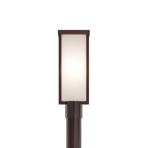 Modern Forms Ledge 16.8" LED Outdoor Post Light, 3000K, Bronze/White