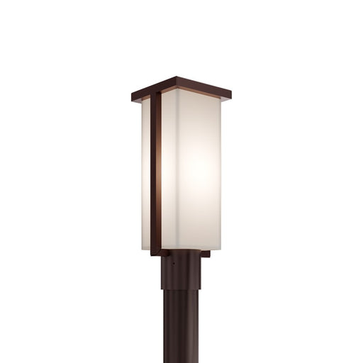 Modern Forms Ledge 16.8" LED Outdoor Post Light, Bronze/White - PM-W1417-35-BZ