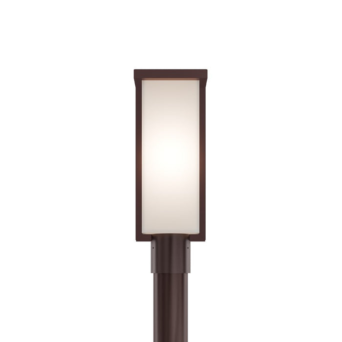 Modern Forms Ledge 16.8" LED Outdoor Post Light, Bronze/White