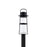 Modern Forms Balthus 23.4" LED Outdoor Post Light, Black/Clear
