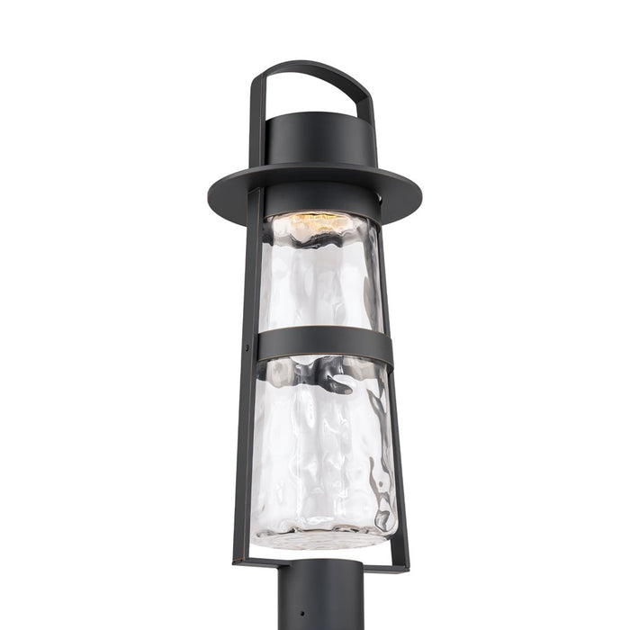 Modern Forms Balthus 23.4" LED Outdoor Post Light, Bronze/Clear - PM-W28523-ORB