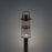 Modern Forms Balthus 23.4" LED Outdoor Post Light, Bronze/Clear