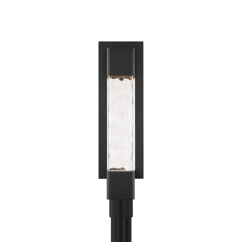 Modern Forms Mist 1Lt 23" LED Outdoor Post Light, Black/Seedy