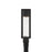 Modern Forms Mist 1Lt 23" LED Outdoor Post Light, Black/Seedy
