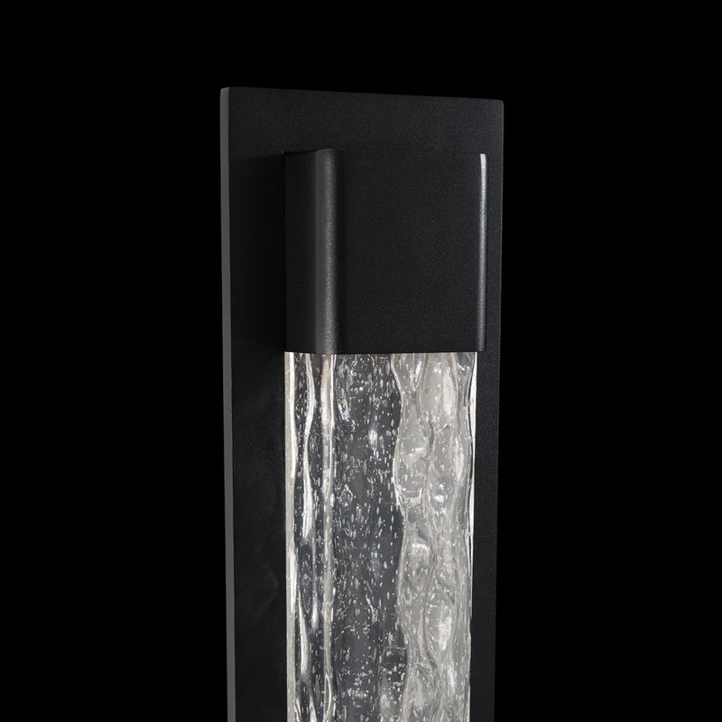 Modern Forms Mist 1Lt 23" LED Outdoor Post Light, Black/Seedy