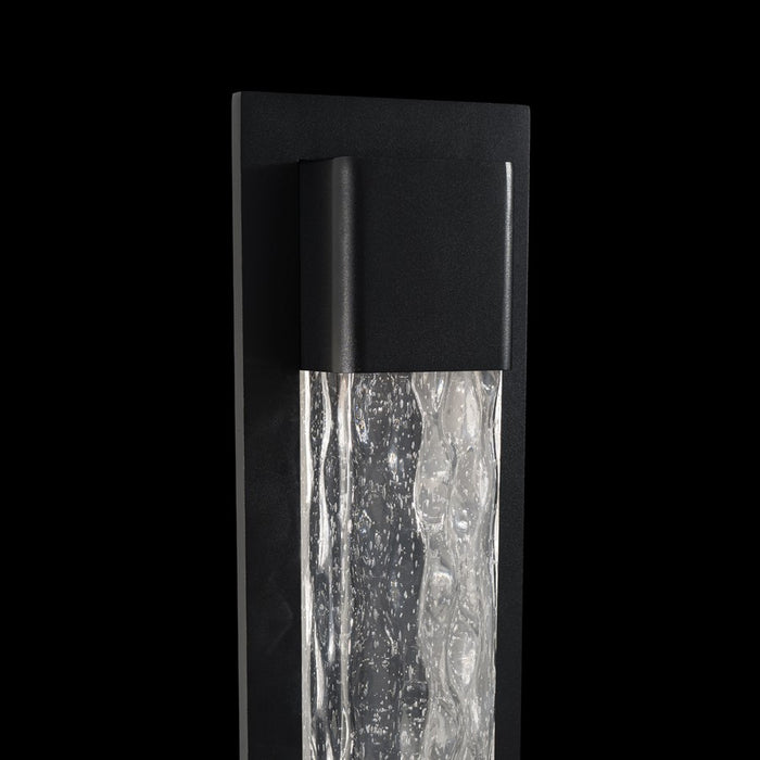 Modern Forms Mist 1Lt 23" LED Outdoor Post Light, Black/Seedy