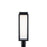 Modern Forms Framed 1Lt 20" LED Outdoor Post Light, Black/White