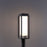 Modern Forms Framed 1Lt 20" LED Outdoor Post Light, Black/White