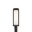 Modern Forms Framed 1Lt 20" LED Outdoor Post Light, Bronze/White