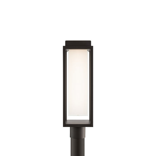 Modern Forms Framed 1Lt 20" LED Outdoor Post Light, Bronze/White