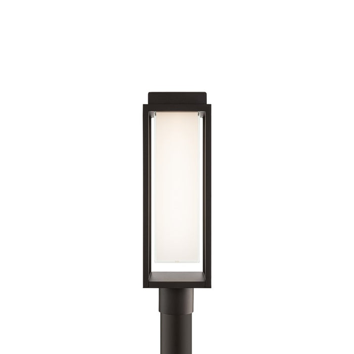 Modern Forms Framed 1Lt 20" LED Outdoor Post Light, Bronze/White