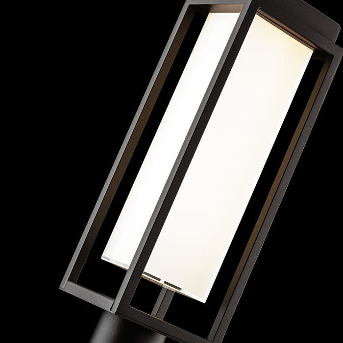 Modern Forms Framed 1Lt 20" LED Outdoor Post Light, Bronze/White