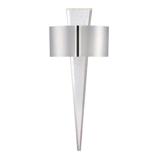 Modern Forms Palladian 2Lt LED Sconce/3000K, Nickel/Seeded Crystal - WS-11310-PN