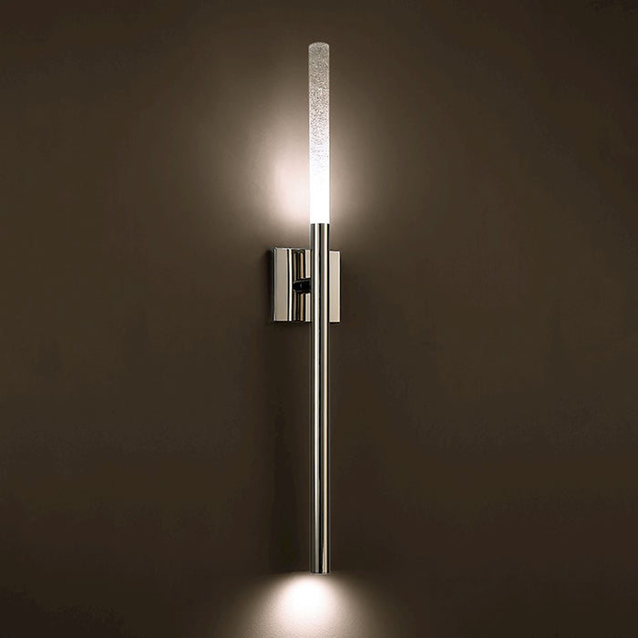 Modern Forms Magic 2Lt 32" LED Wall Sconce/3000K, Polished Nickel